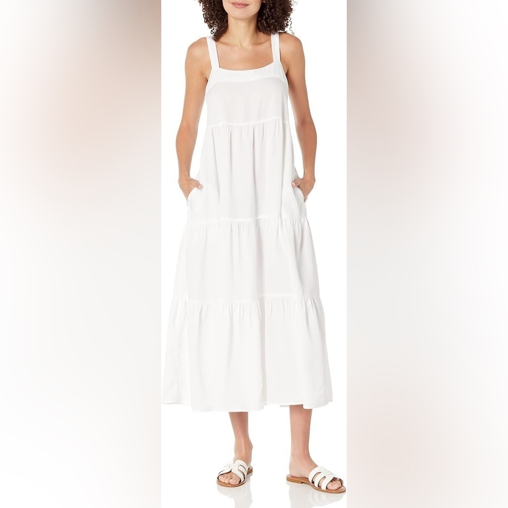 The Drop Britt Tiered Maxi Tent Dress